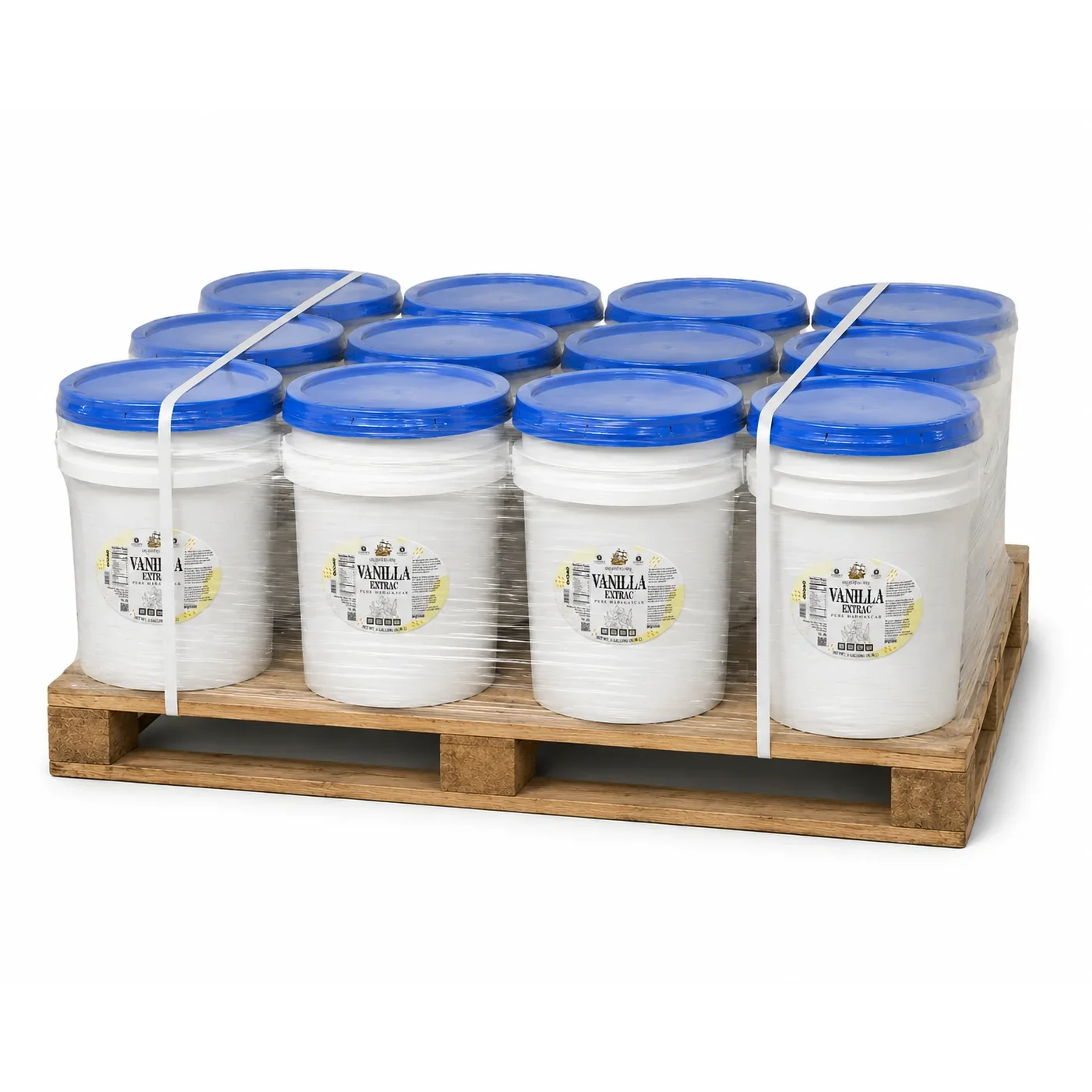 Pail of 13 Item of Vanilla Extract – 5 fl lb